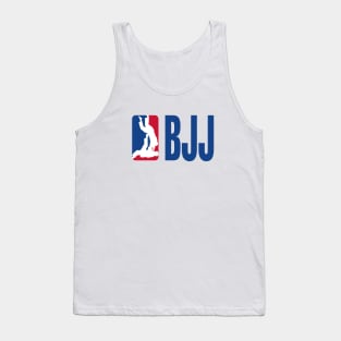 BJJ - Jiu Jitsu NBA logo parody Tank Top